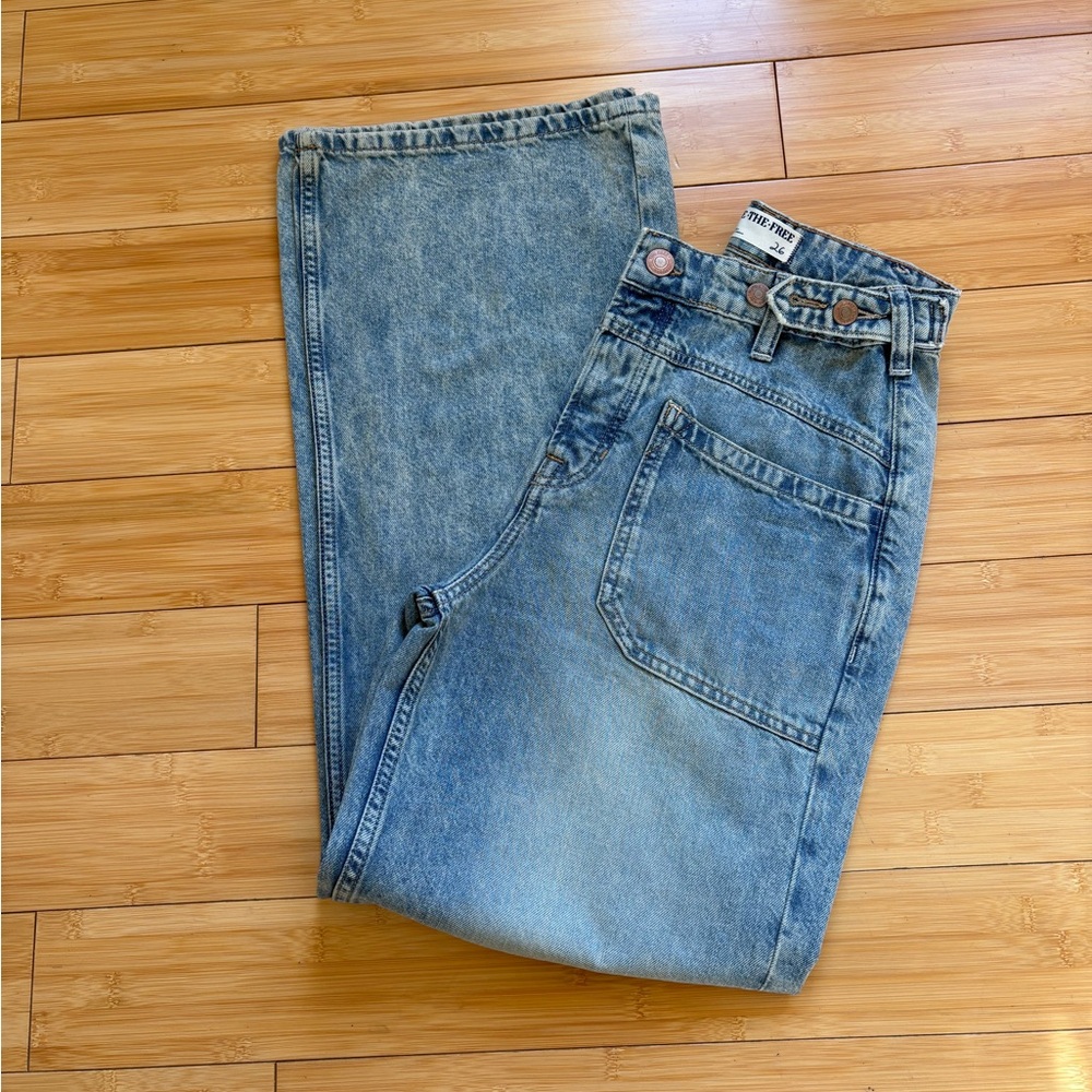 Free People Women's Palmer Cuffed Jean